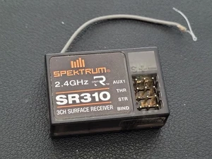 Spektrum SR310 DSM2 DSMR 2.4GHz 3-Channel SPMSR310 Receiver RX Tested - Picture 1 of 7