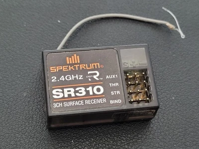 Spektrum SR310 DSM2 DSMR 2.4GHz 3-Channel SPMSR310 Receiver RX Tested - Image 1 of 4