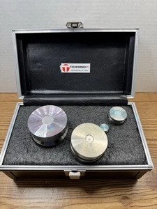 Troemner Calibration Weight Set Stainless Steel 5lb 3lb 8oz 1 oz - Picture 1 of 10
