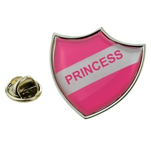 Princess Hot Pink Retro School Lapel Pin Badge - Picture 1 of 1