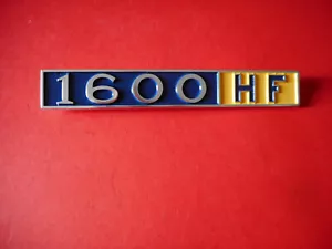 BADGE LOGO STEMMA 1600 HF LANCIA FULVIA COUPE' - Picture 1 of 2