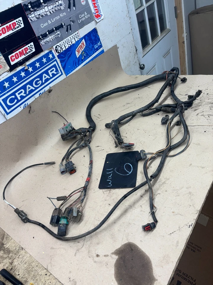 Ford f150 1988 1991 f250 f350 Bronco nariz de ladrillo debajo del capó arnés de cableado 460 Foto 1 de 4