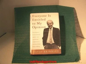 Everyone Is Entitled to My Opinion by David Brinkley... - Picture 1 of 2