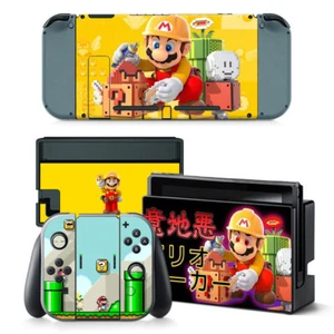 Film Skin Stickers Mario Film Decal Wraps For Nintendo Switch Soft Cartoon - Picture 1 of 40