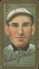 1911 T205 MICKEY DOOLAN VG GOLD BORDER PIEDMONT BASEBALL PHILADELPHIA PHILLIES