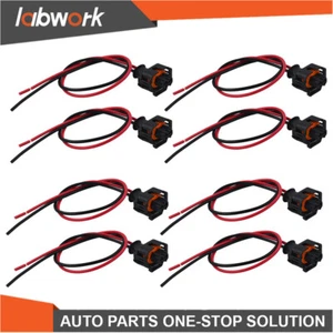 Labwork 8X Fuel Injector Connector Pigtail For Universal 6.6L Duramax LLY,LBZ - Picture 1 of 8