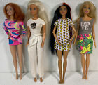 Lot Of four Dolls With Outfits Three Barbies 1970’s - 2020’s