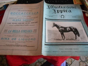 ILLUSTRAZIONE IPPICA 1 MAGGIO 1928 racing - Picture 1 of 2