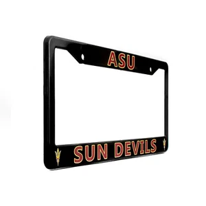 Cubierta de marco de matrícula Arizona State Sun Devils - negra - EliteAuto3K - Imagen 1 de 11