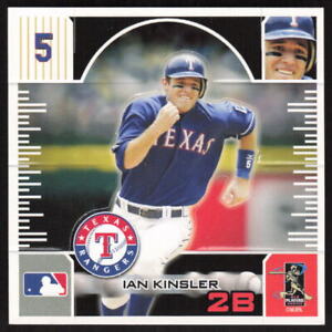 2009 Enterplay MLB Fan Pak Standee Ian Kinsler #53 Texas Rangers