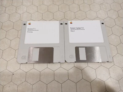 Apple Macintosh System Update 3.0, 7.1 Printing, 3.5" floppy disks, tested - Image 1 of 2