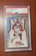 2018 Panini Threads Mikal Bridges Rookie Card Dazzle PSA 10