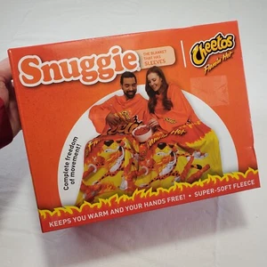 Snuggie Super Soft Blanket w/Sleeve Cheetos Flamin Hot Cheste Orange Warm - Picture 1 of 11