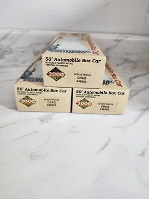 PROTO 2000 GTW Automotive Train  Box Car Kits Lot  Of 3 - Image 1 of 4