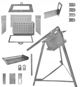 Brikettierpresse manuelle Brikettiermaschine Papier Holzspäne zum Selbstschweiße - Bild 1 von 11