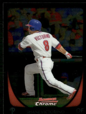 2011 Bowman Chrome Shane Victorino Philadelphia Phillies #11 *Read* - Image 1 of 2