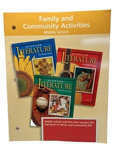 Glencoe Literature~Family and Community Activities Middle School~Readers A1 14 - Picture 1 of 5