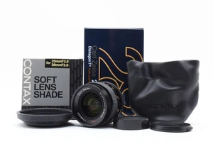 Obiettivo Contax Carl Zeiss Distagon T* 28 mm F2.8 MMJ MF TOP MINT spedizione GIAPPONE con scatola - Foto 1 di 24