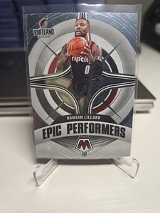 2021-22 Panini Mosaic - Epic Performers Damian Lillard #18 - Picture 1 of 2