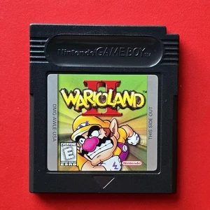 Wario Land II Game Boy Color Authentic No Save Nintendo GBC Vintage Handheld - Picture 1 of 13