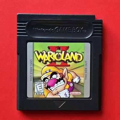 Wario Land II Game Boy Color Authentic No Save Nintendo GBC Vintage Handheld - Image 1 of 4
