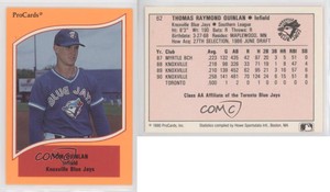 1990 ProCards A & AA Minor League Stars Tom Quinlan #62