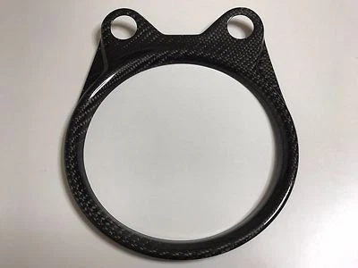 TAMPA DE PAINEL SURROUND MOLDURA DE CÂMBIO CONSOLE CENTRAL CARBONO PARA NISSAN 370Z MT - Imagem 1 de 4