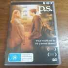 P.S DVD Laura Linney Topher Grace R4 FREE POST 