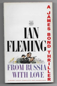 From Russia With Love by Ian Fleming, Signet 12th Printing 1963, Jame Bond 007 - Foto 1 di 2