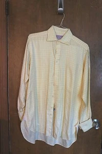 MEN'S "PINK" HERRINGBONE TWILL SHIRT - Picture 1 of 3