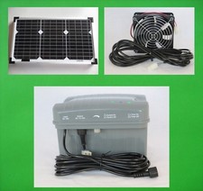 20 Watt solare sistema di ventilazione Ventilatore Batteria serra ventola Ventilatore Batteria