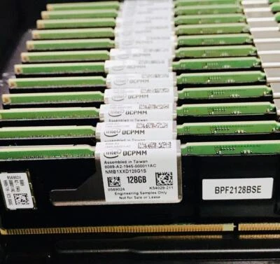 128GB INTEL DDR OPTANE DCPMM 8089-A2-1910-00009AD NMA1XXD128GPS K54029-211 AEP - Image 1 of 4