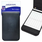 PGA TOUR Golf Scorecard Holder Durable PU Leather Score Card Cover Embossed Logo