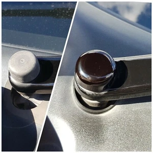 Mk2/2.5 Focus inc RS ST - Proform Wiper Arm Bolt Rubber Covers - Gloss Black - Picture 1 of 4