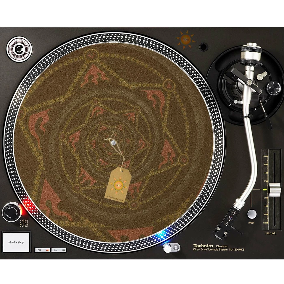 Rock Star CORK Slipmat Tocadiscos 12" para DJ Vinilo LP Audiophile Foto 1 de 1