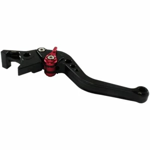 Motobrackets Adjustable Short BLACK Brake Lever SBKF18 - Picture 1 of 2