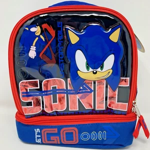 Sonic The Hedgehog Insulated Lunch Bag for Kids School Cooler Bags NWT - Picture 1 of 6