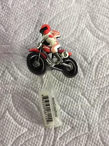 CIONDOLO SCARPA MOTOCROSS JIBBITZ MOTOCROSS RACER ADATTO PER CROCS MOTO JIBBITZ - Foto 1 di 1