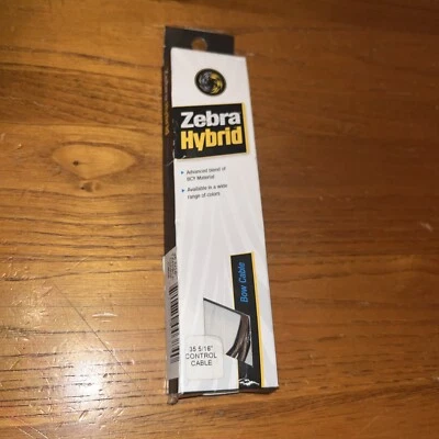 Zebra Hybrid Bow Control Cable 35 5/16" Black - Image 1 of 4