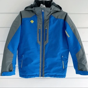 Descente Youth Insulated Hooded Ski Snowboarding Lined Winter Jacket Size 12 - Picture 1 of 14