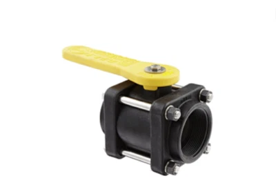 V200 Banjo 2 Inch Standard Port Poly 4-Bolt Ball Valve - Image 1 of 2