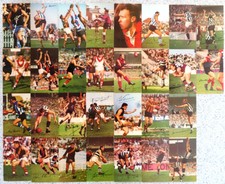 1966 MOBIL VFL Footy Photos:  PICK-A-CARD of PLAYER  (from drop-down list)