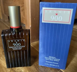 Aramis 900 Herbal Eau De Cologne Natural Spray, 100ml Rare, BNIB - Picture 1 of 4