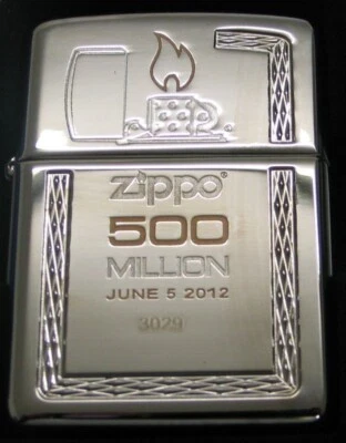 Zippo Feuerzeug Benzinfeuerzeug 500 Million Limited Edition XXXX/10000 OVP rar - Bild 1 von 3