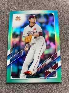 2021 Topps Chrome NPB Hideaki Wakui Refractor 
