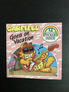 Vintage Children’s Book ~ GARFIELD GOES ON VACATION 12 Collector Stickers Unused - Bild 1 von 4