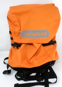 Crossfire Australia Backpack Orange Black Australian Design - Picture 1 of 10