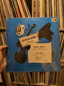 SAINT-SAENS, POULENC Trio Stradivari Records LP SEALED! NEW STR-605 - Picture 1 of 2