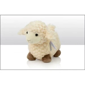 1 X PLUSH SHEEP SOFT TOY COLLECTION TEDDY LYING DOWN BY EMBRACE 30CM 69394 - Picture 1 of 2