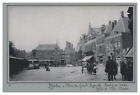 Pays-Bas, Haarlem, Place du Grand Marché, Vintage print, circa 1900 Tirage vinta
